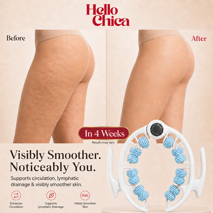 HelloChica GlowRoll Pro - Anti Cellulite Massage Roller