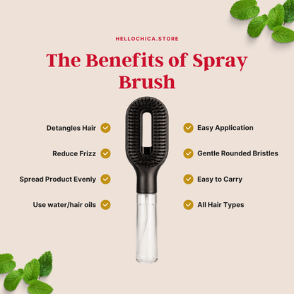 HelloChica Spray & Slay Hair Brush