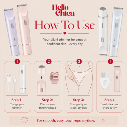 GlowBare Pro - Bikini Trimmer