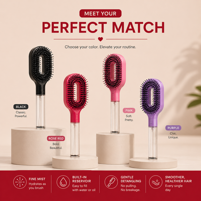 HelloChica Spray & Slay Hair Brush