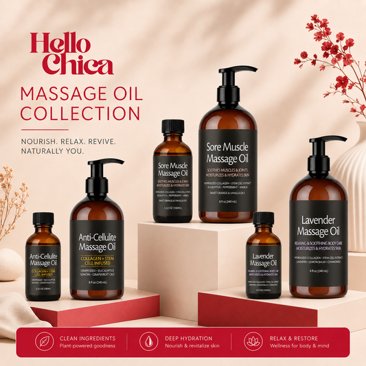 HelloChica Massage Oils
