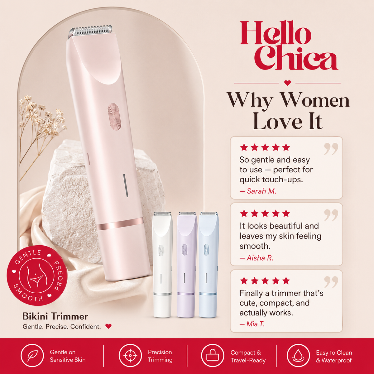 GlowBare Pro - Bikini Trimmer