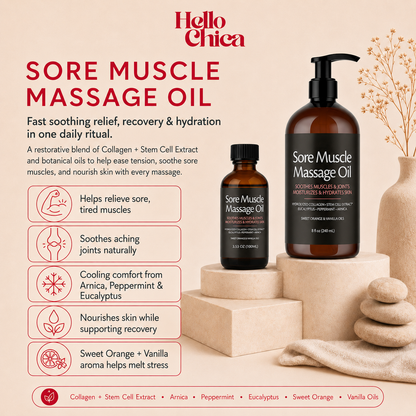HelloChica Massage Oils